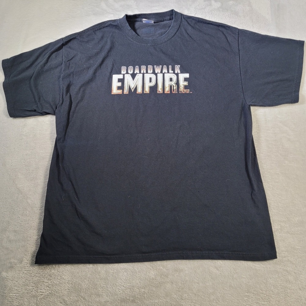 Boardwalk Empire T-Shirt Mens XL Black HBO Series Gildan Graphic Tee